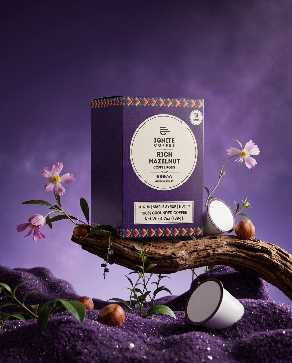 Rich Hazelnut Coffee Pods
