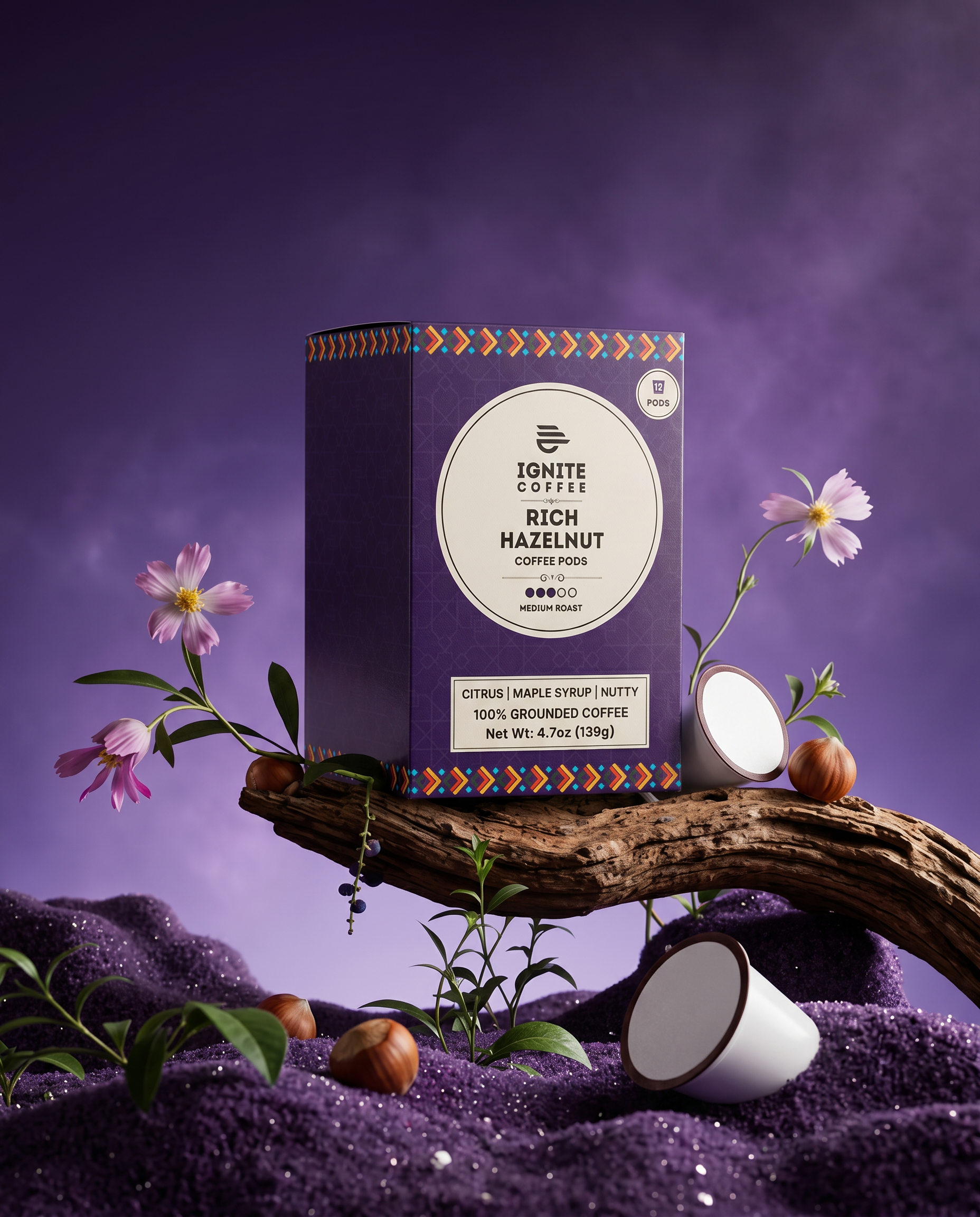 Rich Hazelnut Coffee Pods
